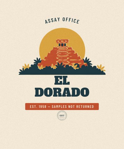 El Dorado  badge issued by the Gazetteer Bureau