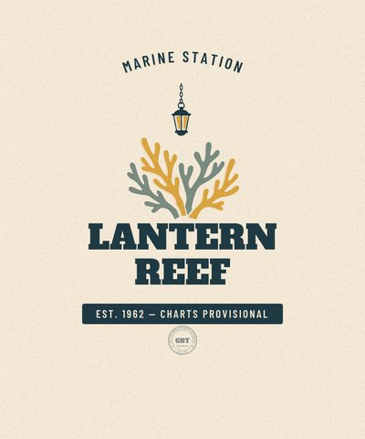 Lantern Reef -mærke udgivet af Gazetteer Bureau