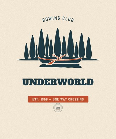 Underworld  badge issued by the Gazetteer Bureau
